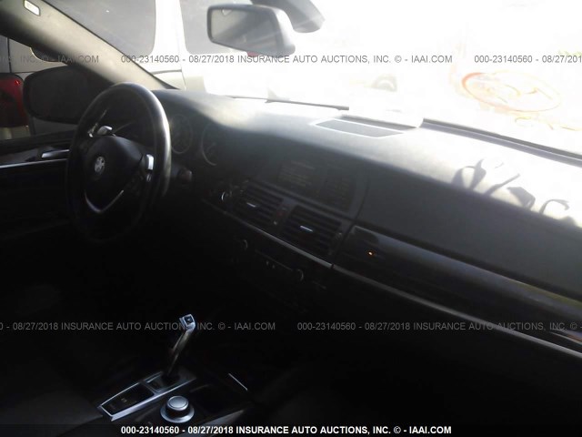 5UXFG43589L223370 - 2009 BMW X6 XDRIVE35I BLACK photo 5