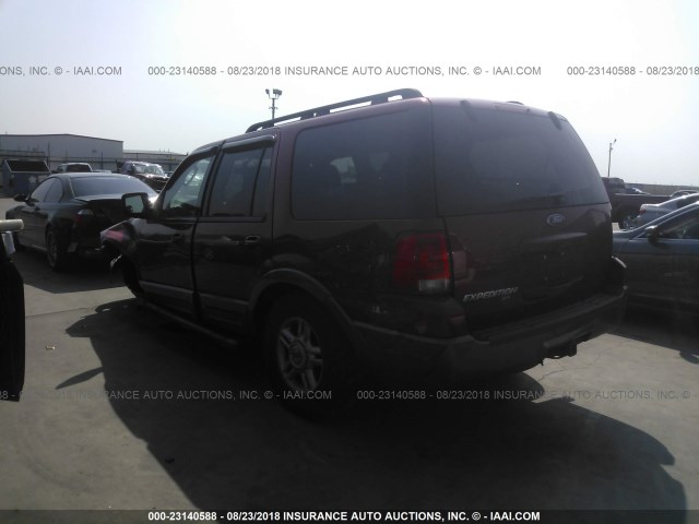 1FMPU16595LA90584 - 2005 FORD EXPEDITION XLT RED photo 3