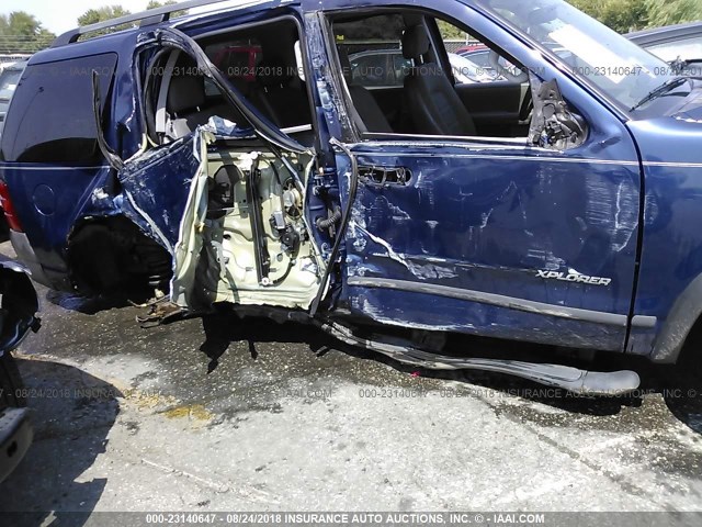 1FMZU72K84ZA98422 - 2004 FORD EXPLORER XLS/XLS SPORT BLUE photo 6