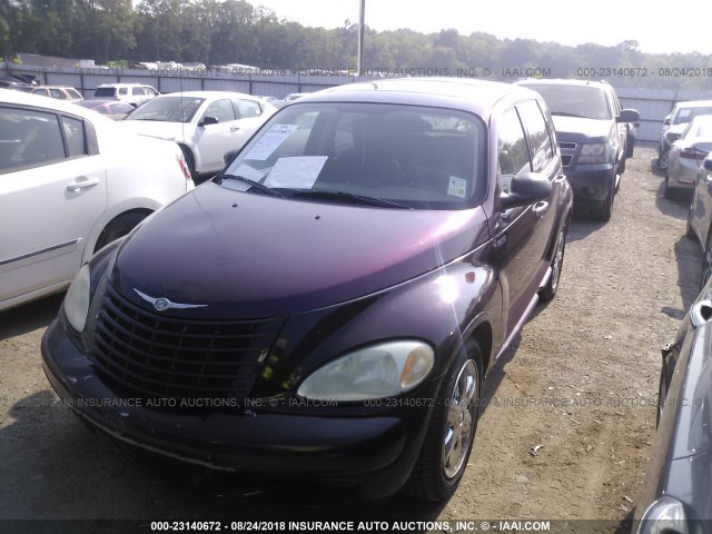 3C8FY68B22T375274 - 2002 CHRYSLER PT CRUISER LIMITED/DREAM CRUISER PURPLE photo 2