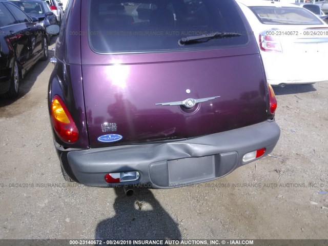 3C8FY68B22T375274 - 2002 CHRYSLER PT CRUISER LIMITED/DREAM CRUISER PURPLE photo 6