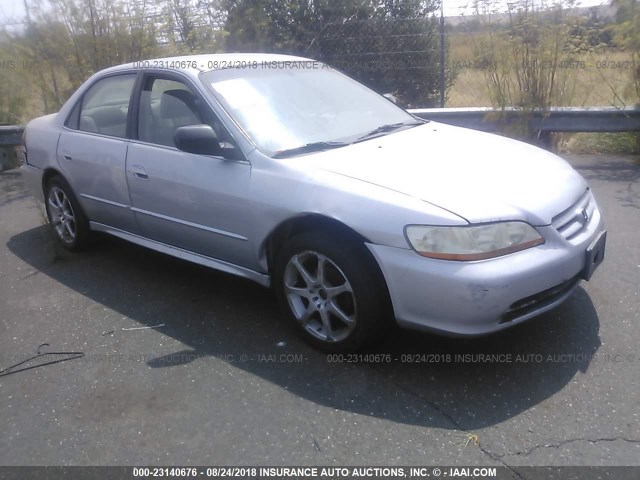 1HGCF86621A045038 - 2001 HONDA ACCORD VALUE SILVER photo 1