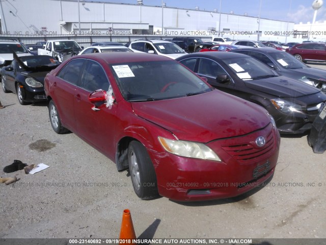 4T1BE46K67U057666 - 2007 TOYOTA CAMRY NEW GENERAT CE/LE/XLE/SE RED photo 1