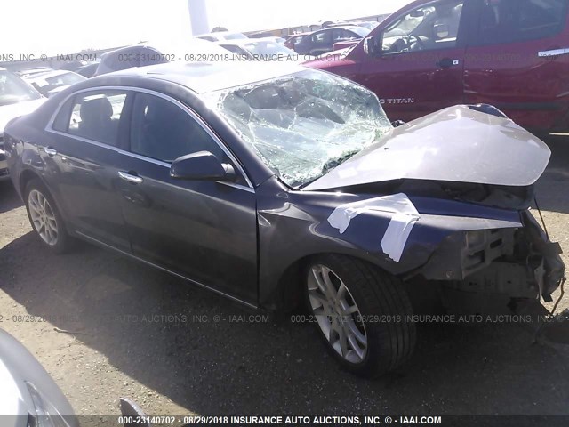 1G1ZE5E16BF219769 - 2011 CHEVROLET MALIBU LTZ 灰色 照片 1