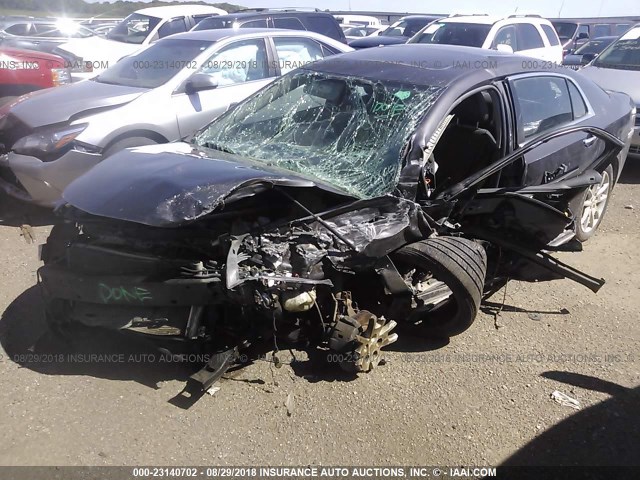 1G1ZE5E16BF219769 - 2011 CHEVROLET MALIBU LTZ 灰色 照片 2