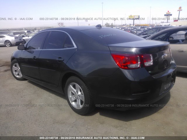 1G11B5SL9EF273860 - 2014 CHEVROLET MALIBU LS GRAY photo 3