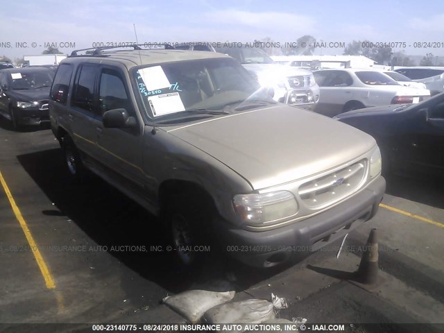 1FMZU62E81ZA71222 - 2001 FORD EXPLORER XLS TAN photo 1