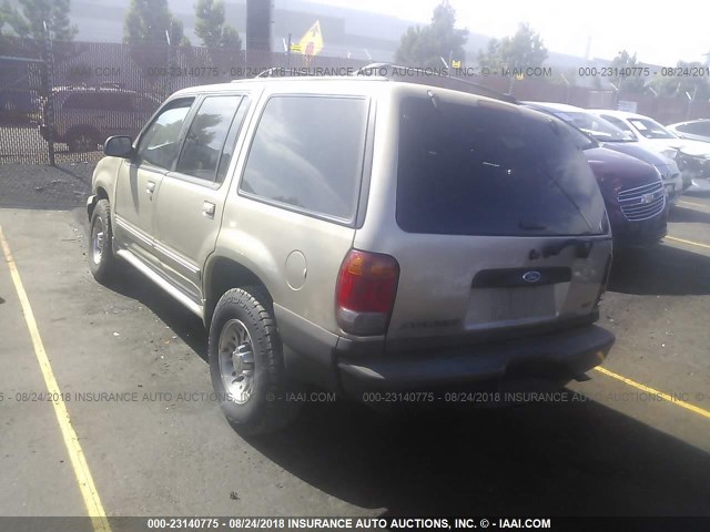 1FMZU62E81ZA71222 - 2001 FORD EXPLORER XLS TAN photo 3