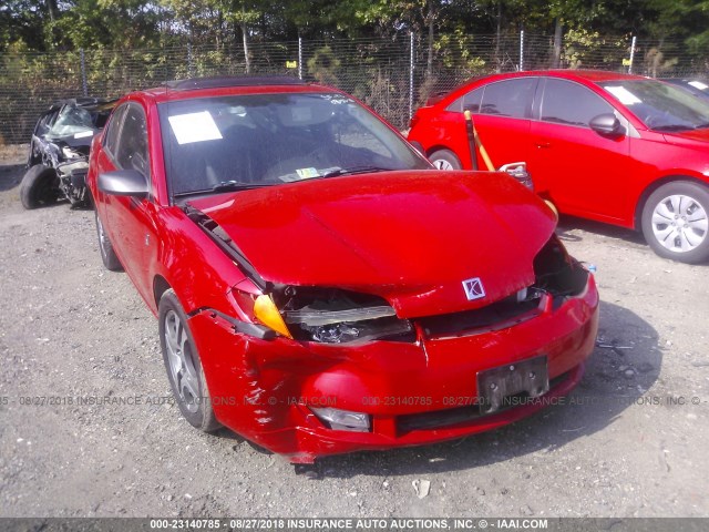 1G8AW12F45Z141399 - 2005 SATURN ION LEVEL 3 RED photo 6