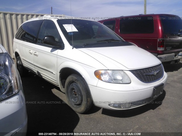 2C8GP64LX3R245947 - 2003 CHRYSLER TOWN & COUNTRY LIMITED WHITE photo 1