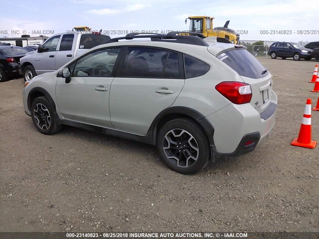 JF2GPANCXHH252050 - 2017 SUBARU CROSSTREK LIMITED Pewter photo 3