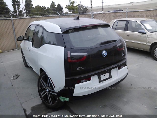 WBY1Z4C57FV278994 - 2015 BMW I3 REX WHITE photo 3