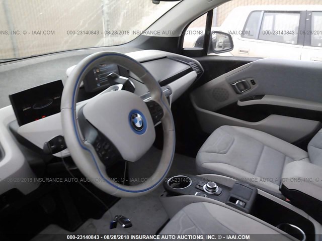 WBY1Z4C57FV278994 - 2015 BMW I3 REX WHITE photo 5