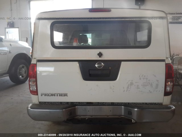 1N6BD0CT2FN732058 - 2015 NISSAN FRONTIER S/SV WHITE photo 6