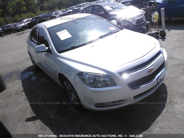 1G1ZC5E14BF233997 - 2011 CHEVROLET MALIBU 1LT WHITE photo 1