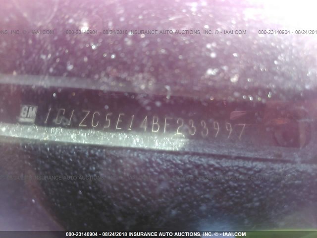 1G1ZC5E14BF233997 - 2011 CHEVROLET MALIBU 1LT WHITE photo 9