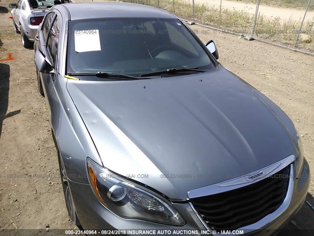 1C3CCBBB5DN571124 - 2013 CHRYSLER 200 TOURING GRAY photo 6