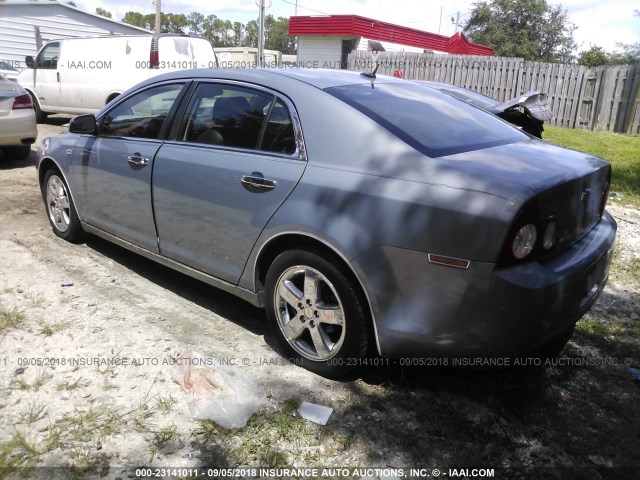 1G1ZK57B28F258768 - 2008 CHEVROLET MALIBU LTZ 蓝色 照片 3