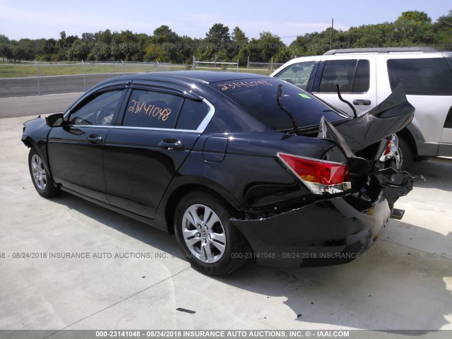 1HGCP2F6XCA038187 - 2012 HONDA ACCORD SE BLACK photo 3