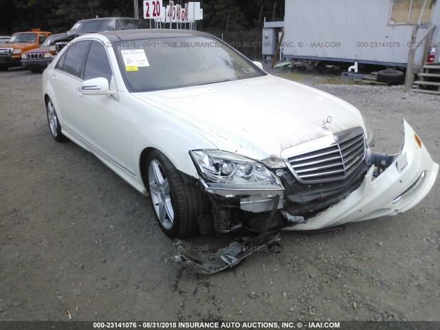 WDDNG8GB6AA321078 - 2010 MERCEDES-BENZ S 550 4MATIC WHITE photo 6