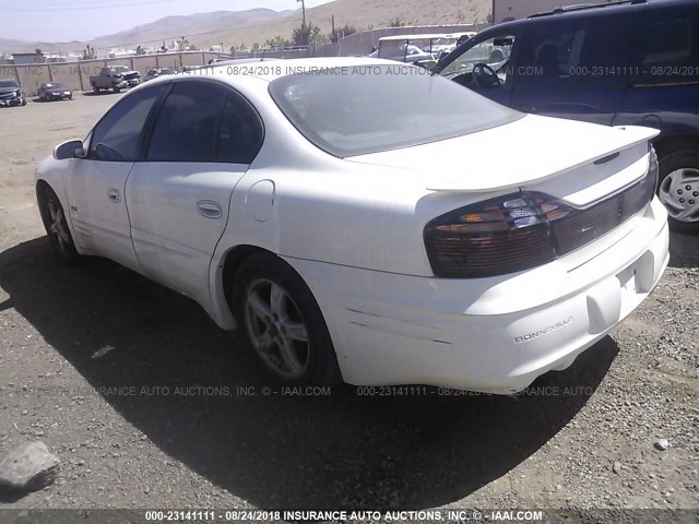 1G2HY54K724177469 - 2002 PONTIAC BONNEVILLE SLE WHITE photo 3