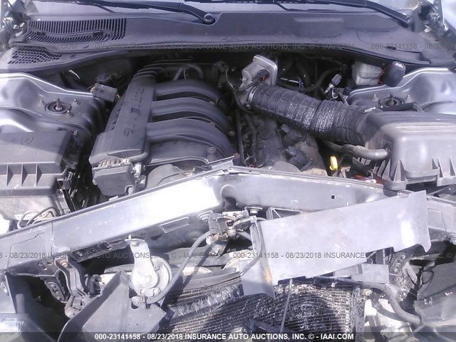 2C3KA43R16H501978 - 2006 CHRYSLER 300 GRAY photo 10