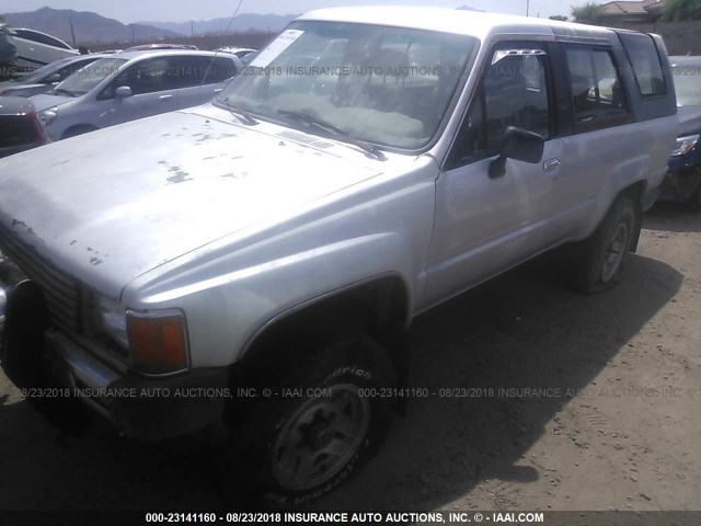 JT4RN62S4H0180525 - 1987 TOYOTA 4RUNNER RN60 SILVER photo 6