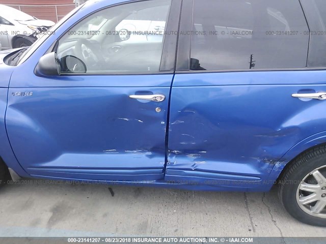 3A8FY68B36T348388 - 2006 CHRYSLER PT CRUISER LIMITED BLUE photo 6