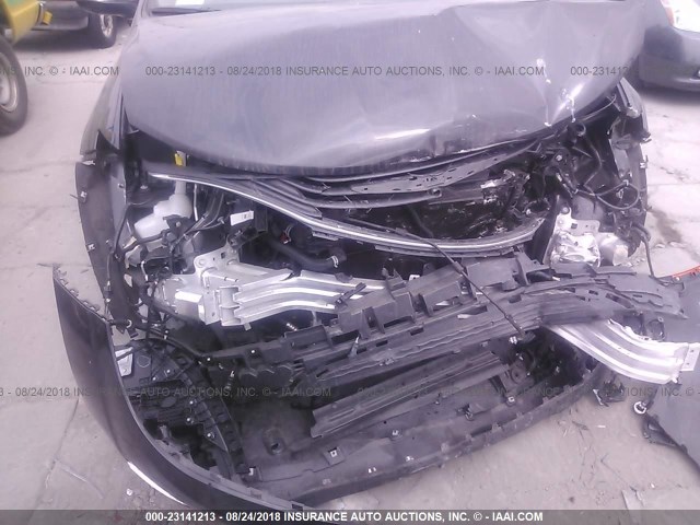 2C4RC1N73HR727824 - 2017 CHRYSLER PACIFICA EHYBRID PLATINUM BLACK photo 6