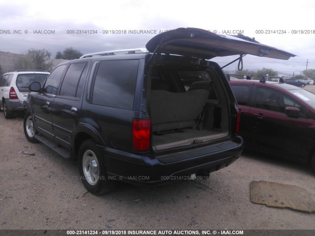 5LMEU27L8WLJ07352 - 1998 LINCOLN NAVIGATOR Көк фото 3
