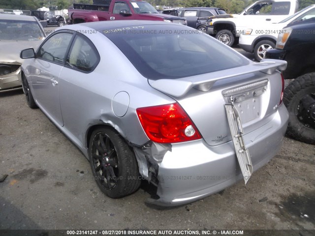 JTKDE177260085128 - 2006 TOYOTA SCION TC 银色 照片 3