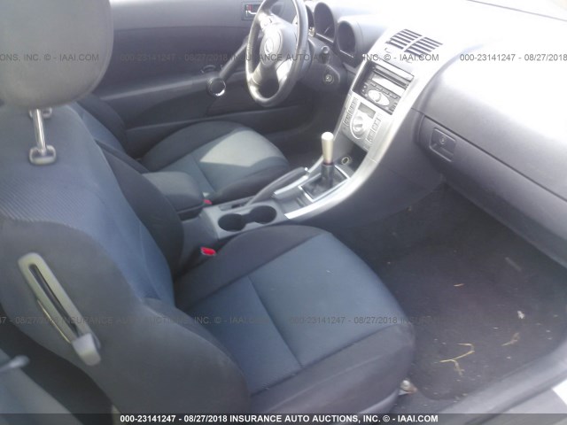JTKDE177260085128 - 2006 TOYOTA SCION TC 银色 照片 5