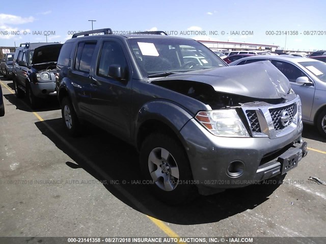 5N1AR18B59C616211 - 2009 NISSAN PATHFINDER S/LE/SE GRAY photo 1