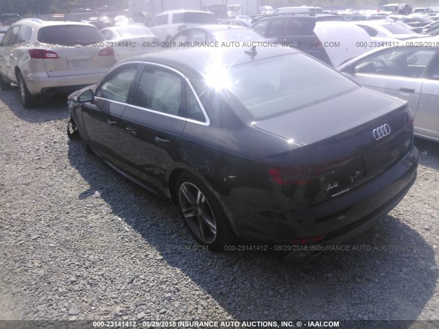 WAUENAF41JA143975 - 2018 AUDI A4 PREMIUM PLUS BLACK photo 3