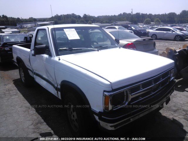 1GCCT14ZXP8129054 - 1993 CHEVROLET S TRUCK S10 WHITE photo 1