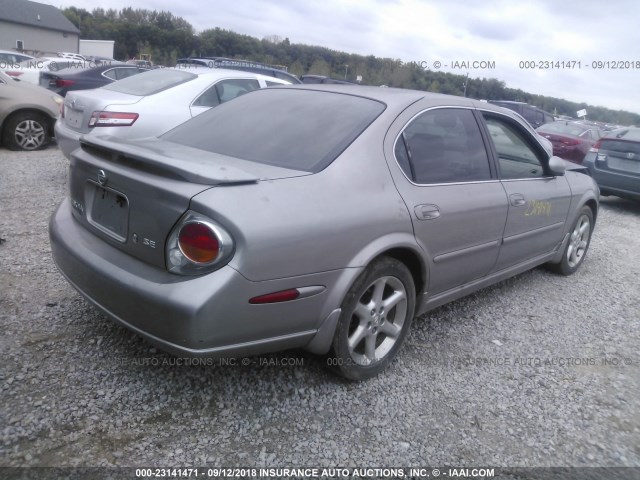 JN1DA31A83T407500 - 2003 NISSAN MAXIMA GLE/SE GOLD photo 4