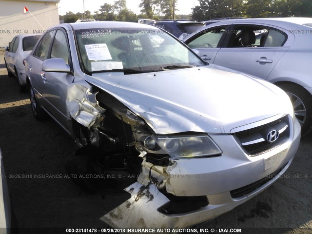 5NPEU46F87H218052 - 2007 HYUNDAI SONATA SE/LIMITED SILVER photo 6