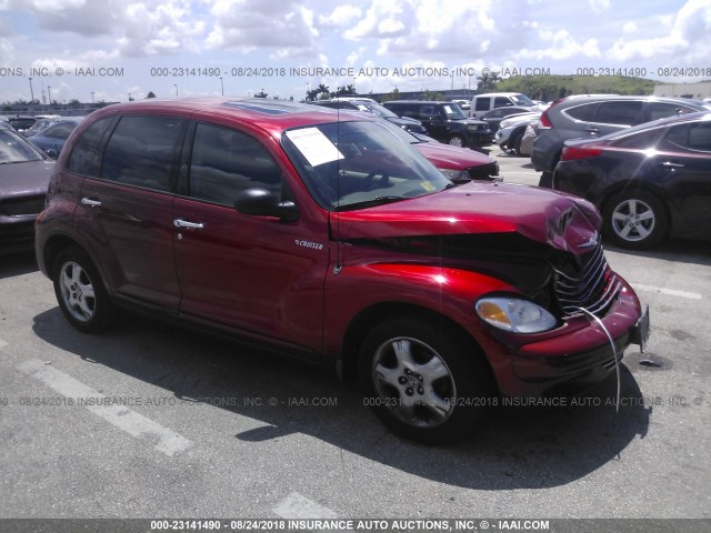 3C8FY4BB91T624293 - 2001 CHRYSLER PT CRUISER RED photo 1