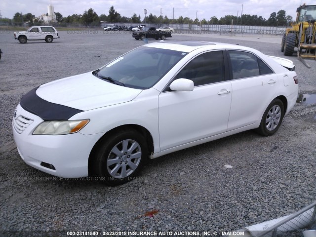4T1BK46K78U569611 - 2008 TOYOTA CAMRY LE/XLE/SE Ақ фото 2