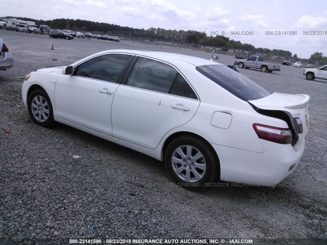 4T1BK46K78U569611 - 2008 TOYOTA CAMRY LE/XLE/SE Ақ фото 3
