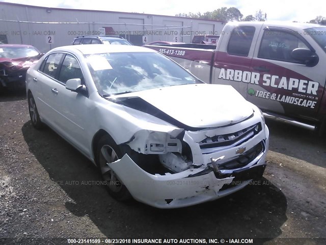1G1ZC5E0XCF225413 - 2012 CHEVROLET MALIBU 1LT 白色 照片 1