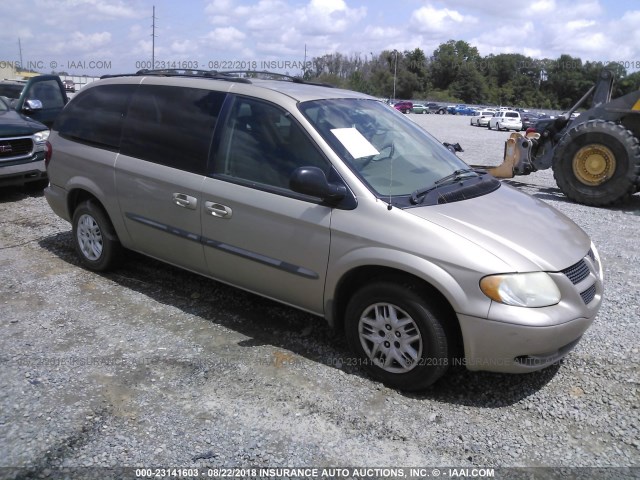 2D4GP44R43R331915 - 2003 DODGE GRAND CARAVAN SPORT GOLD photo 1