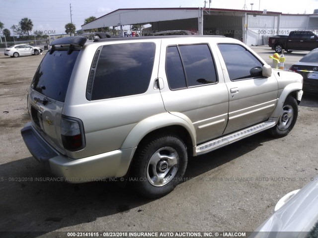 JNRAR07YXYW079708 - 2000 INFINITI QX4 GOLD photo 4