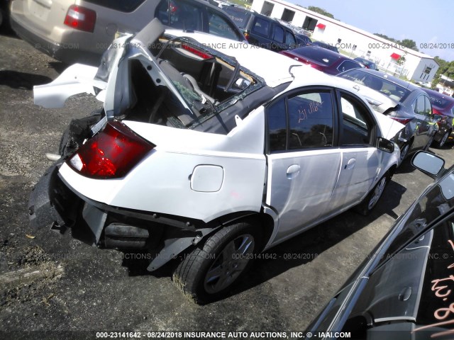 1G8AJ55F17Z116433 - 2007 SATURN ION LEVEL 2 白色 照片 4