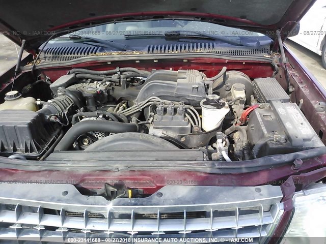 1FMZU73K74ZA85384 - 2004 FORD EXPLORER XLT/XLT SPORT/NBX 栗色 照片 10