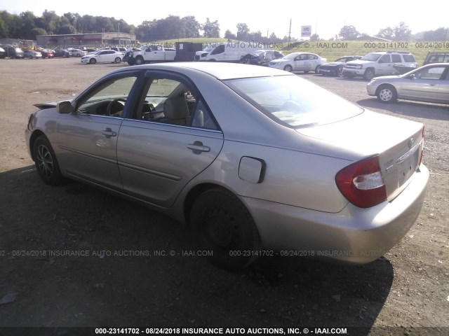 4T1BE32K33U691236 - 2003 TOYOTA CAMRY LE/XLE/SE Qəhvəyi foto 3
