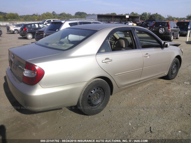 4T1BE32K33U691236 - 2003 TOYOTA CAMRY LE/XLE/SE Qəhvəyi foto 4