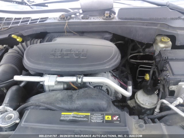 1A8HX58TX9F703764 - 2009 CHRYSLER ASPEN LIMITED GRAY photo 10