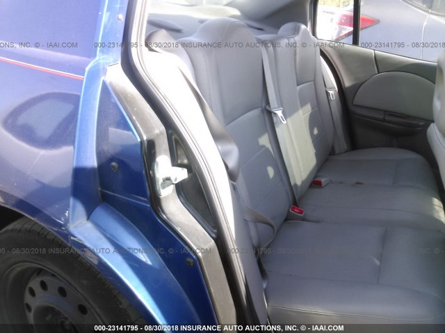 1G8AL58B16Z111203 - 2006 SATURN ION LEVEL 3 BLUE photo 8