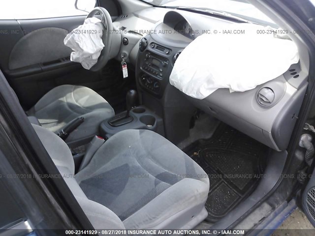 1G8AL52F03Z193724 - 2003 SATURN ION LEVEL 3 BLUE photo 5